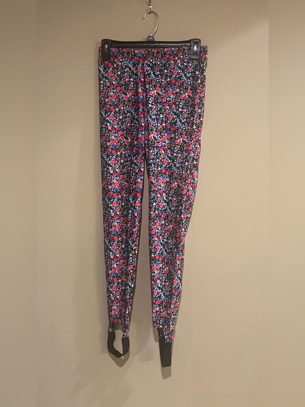 Zara Floral Stirrup Leggings Pants – Size M
